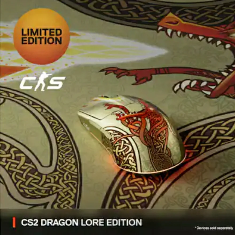 Steelseries CS Dragon Lore Limited Edition Wireless Gaming Mouse